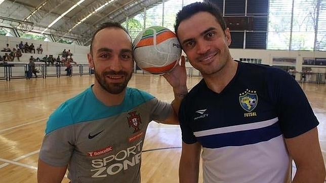 Falcao le gana a Ricardinho el «desafío de las estrellas»