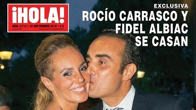 Rocío Carrasco y Fidel Albiac se casan