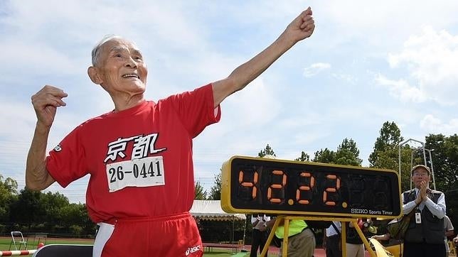 Hidekichi Miyazaki, un Usain Bolt de 105 años