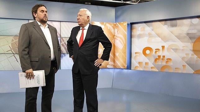 Nadie en el Congreso vio el debate Margallo-Junqueras