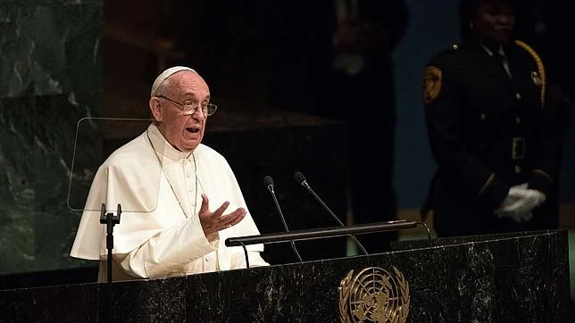 El Papa Francisco habla ante la Asamblea de las Naciones Unidas