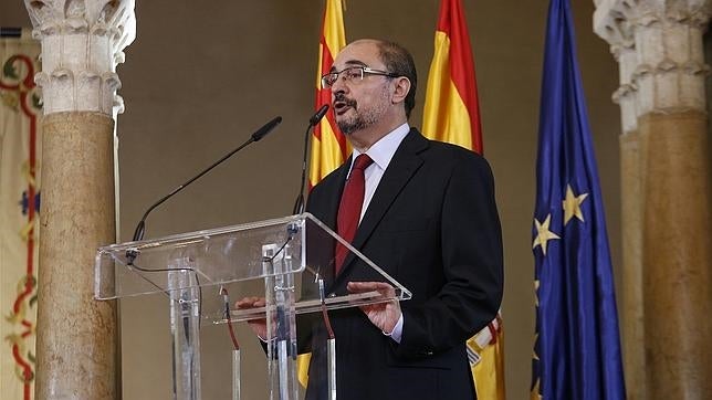 Lambán avisa a Mas de que «Aragón no está dispuesto a seguir tolerando» que los bienes sacros sigan en Lérida