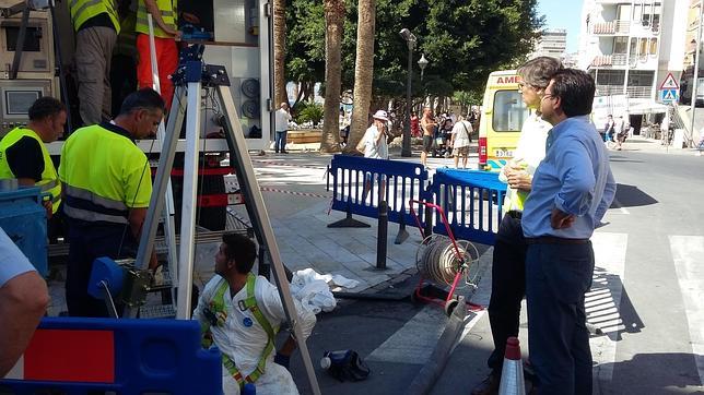 Un sistema ahorra meses de obra al reparar tuberías sin abrir zanjas