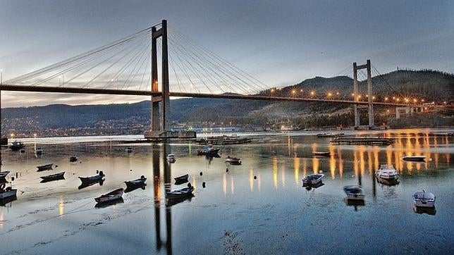 Puente de Rande, en la ría de Vigo