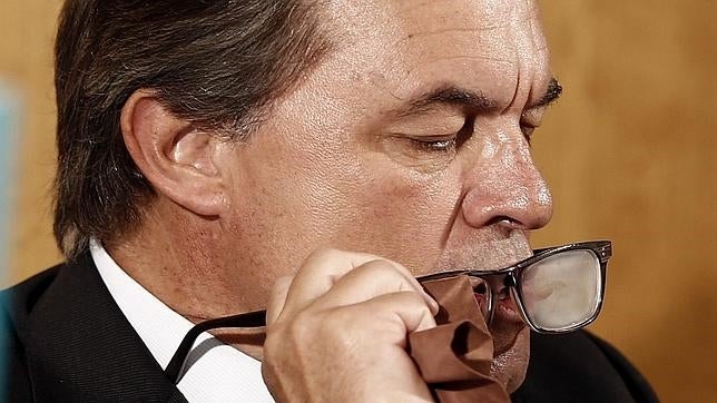 El presidente catalán, Artur Mas