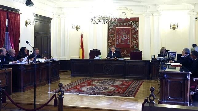 Interior de la Audiencia Provincial de León
