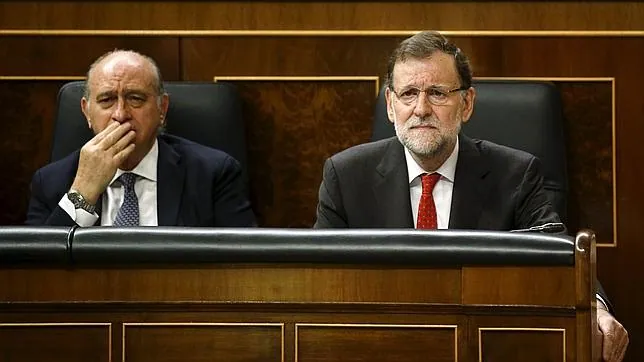 Jorge Fernández Díaz y Mariano Rajoy