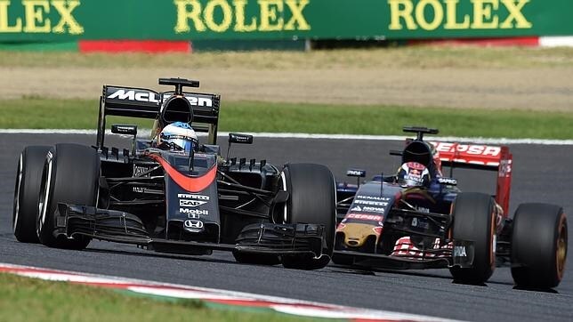 Verstappen, por detrás de Fernando Alonso