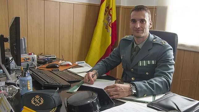 El Capitán responsable de la Policía Judicial de la Comandancia de la Guardia Civil de Madrid, Rubén Valero