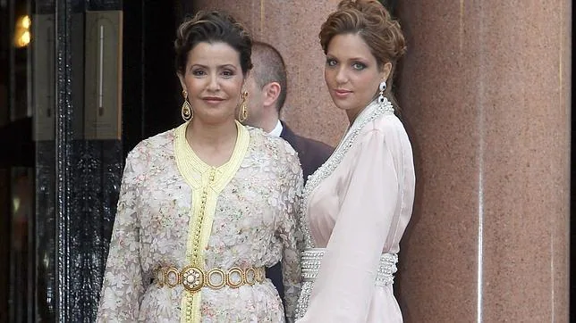 La princesa Lalla Meryem de Marruecos y su hija, Lalla Sukaina