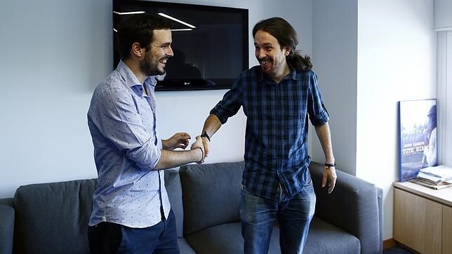 Pablo Iglesias y Alberto Garzón ya se habían reunido el pasado mes de junio