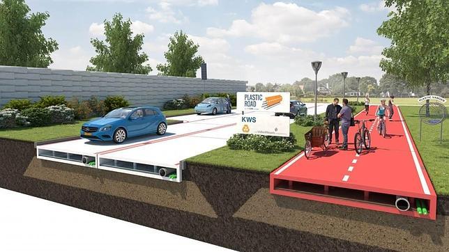 Rotterdam experimentará con carreteras de plástico en el plazo de tres años
