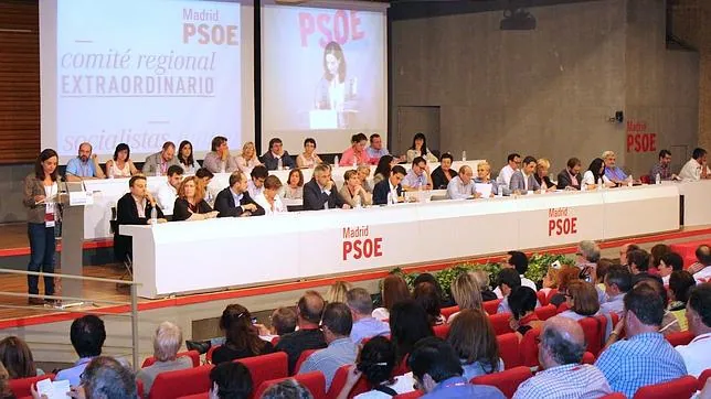 Primera intervención de Sara Hernández ante el Comité Regional del PSOE-M