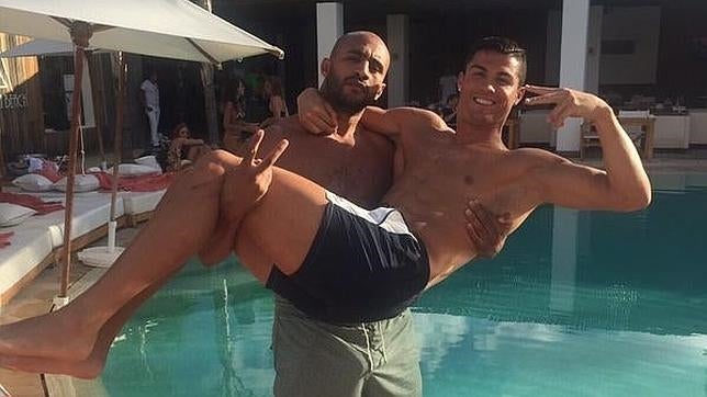 Cristiano, de vacaciones en Marruecos