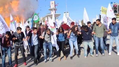 Momento de la explosión