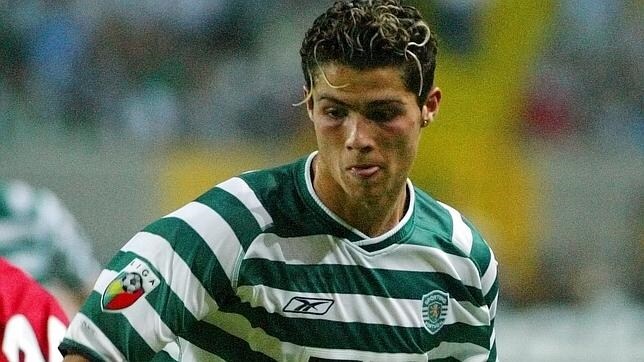 Cristiano, en su época en el Sporting de Lisboa