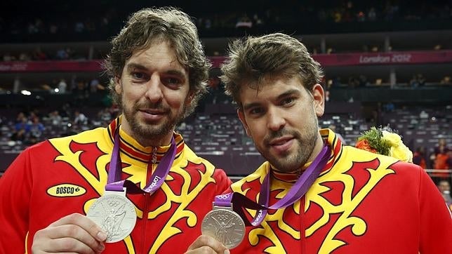 Los hermanos Gasol, grandes ausentes en la ceremonia