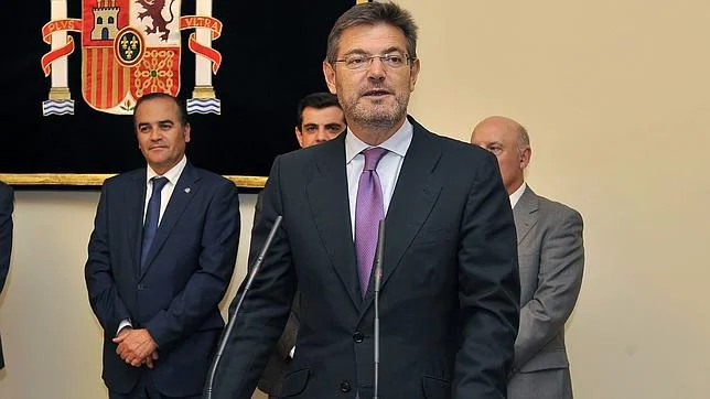 Rafael Catalá, ministro de Justicia, en una imagen de archivo
