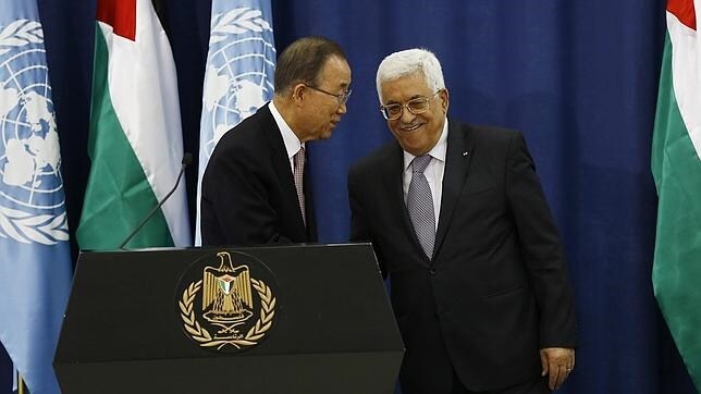 Abás critica las «mentiras» de Netanyahu sobre el Holocausto tras reunirse con Ban Ki Moon