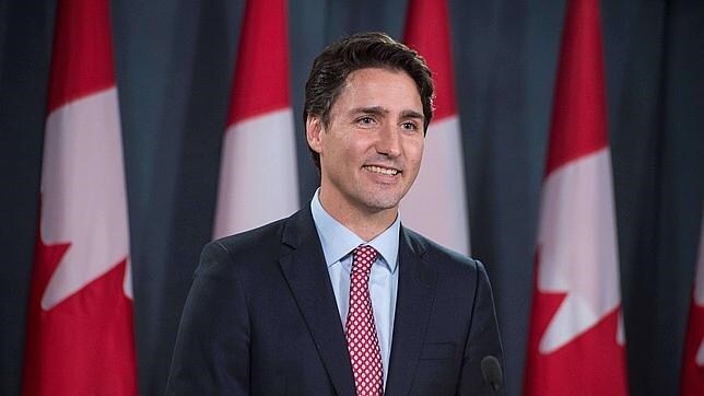 El recién elegido presidente de Canadá, Justin Trudeau