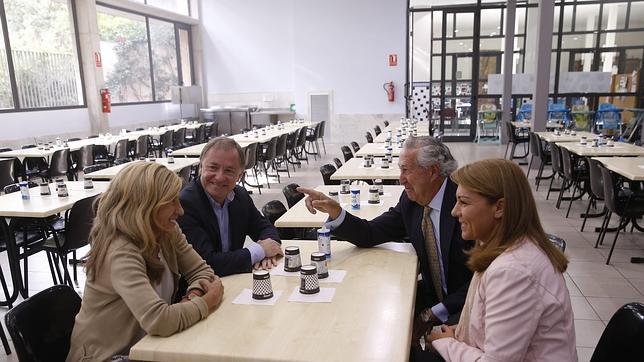 Imagen de la secretaria de Estado en Casa Caridad Valencia