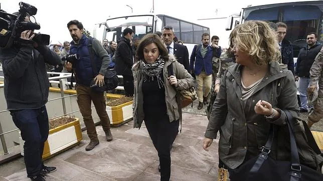 La vicepresidenta ha estado 13 horas atrapada en Turquía en su viaje a Afganistán