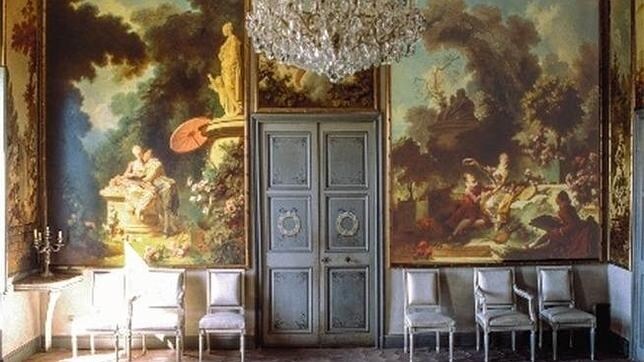 Una de las estancias del Museo de Fragonard en Grasse