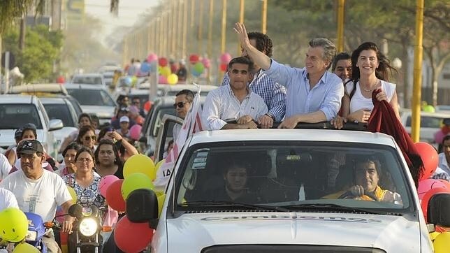 Mauricio Macri se caracterizó por hacer campaña «pisando» las calles