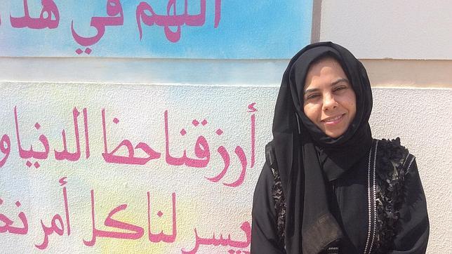 Aisha, de 45 años y seis hijos, una de las candidatas