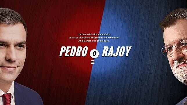 Sánchez y Rajoy, los únicos «presidenciables» según la campaña del PSOE para el voto útil