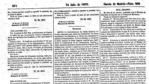 Orden por la que se eximia al Hospital de Pagar el 4%