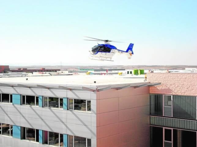 Más helicópteros para el traslado de enfermos entre hospitales