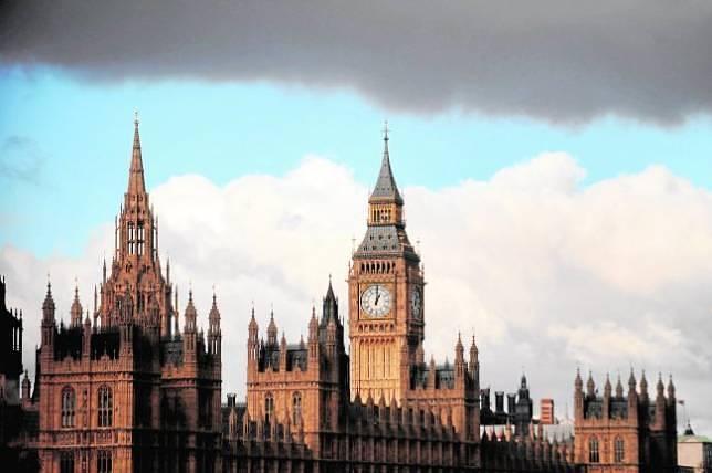Westminster, una ruina de Parlamento