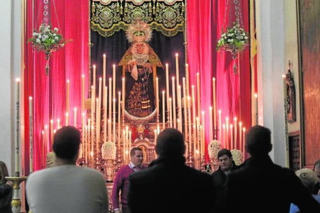 Los cordobeses llenan los cultos de la Inmaculada