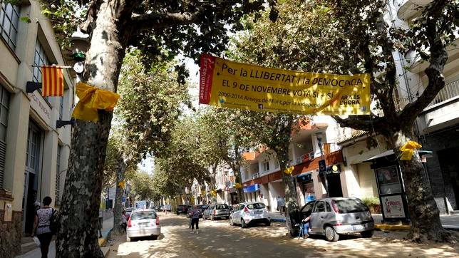 La desidia impera en Arenys, el primer municipio en celebrar una consulta soberanista