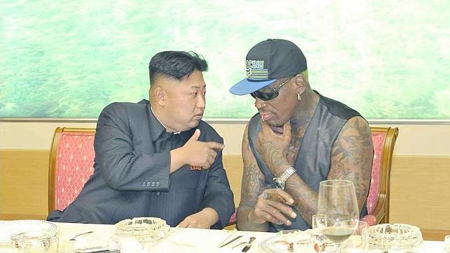 Dennis Rodman visita a su «amigo» Kim Jong-Un y dice que el dictador quiere «cambiar cosas»