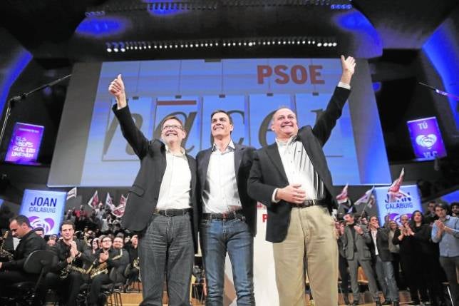 Pedro Sánchez respalda a Calabuig y pide dejar de contar votos perdidos