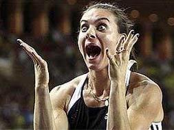Isinbayeva vuelve a batir su propio récord mundial antes de los Juegos