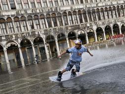 Un holandés cumple su «sueño» en Venecia