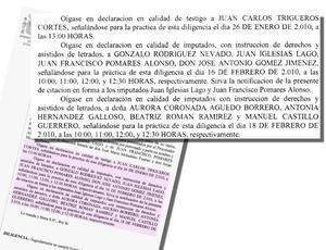 Grabaciones y firmas falsas