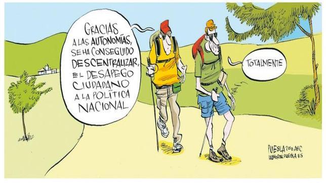 La crisis y el despilfarro distancian a los españoles de las autonomías