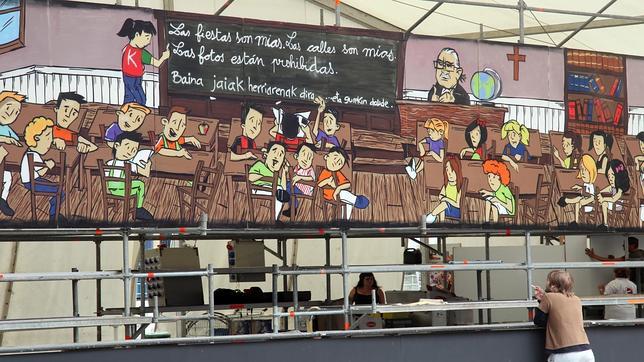 La «kale borroka» pone en jaque las fiestas de Bilbao