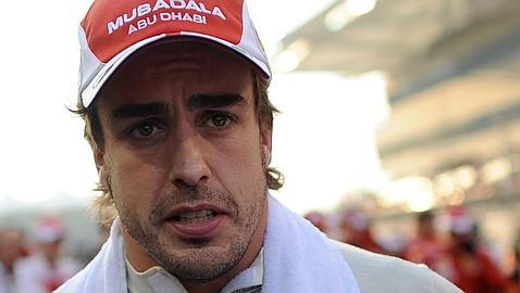 Alonso llora por primera vez