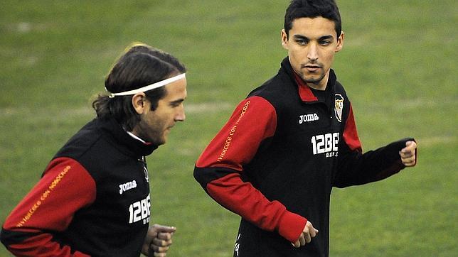 Navas ya se entrena con total normalidad