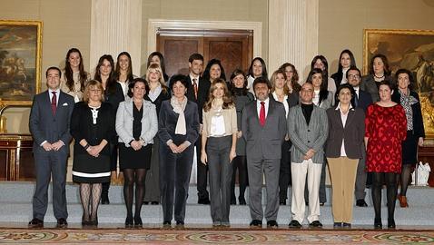 Audiencia de la Princesa de Asturias a la Oficina de Voluntariado de la Universidad Pablo de Olavide