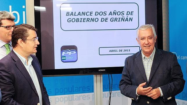 Arenas ve en el Gobierno de Griñán el «bienio más negro» de la autonomía