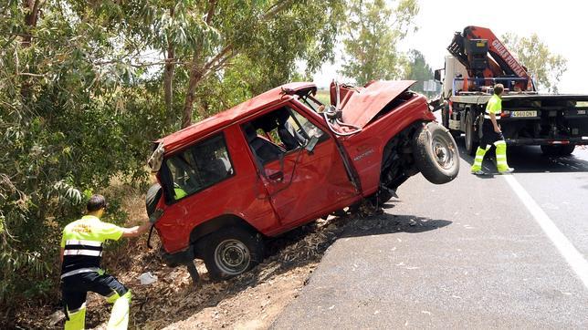 Cinco muertos en dos días en el tramo de la N-IV que Fomento no piensa desdoblar
