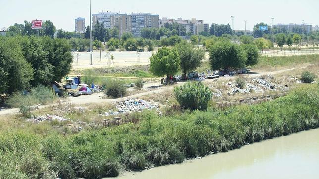 Más chabolismo en Chapina y el Charco de la Pava