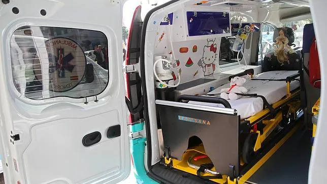 Las seis primeras ambulancias eléctricas de España