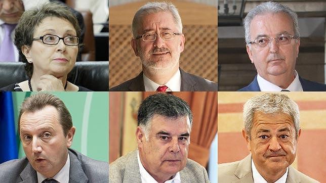 Seis consejeros de la Junta, «señalados» por la corrupción